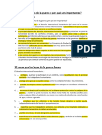 QUÉ SON LAS LEYES DE LA GUERRA Y POR QUÉ SON IMPORTANTES (Recuperado)