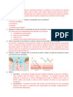 Estudo Dirigido Cosmetologia. Corrigido