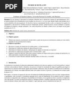 Destilación Continua - Informe de Laboratorio