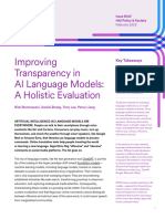 Improving Transparency in AI Language Models