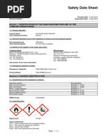 Bostik DIY Philippines No More Nails Safety Data Sheet