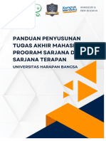 Panduan Penyusunan Tugas Akhir Program Sarjana Dan Sarjana Terapan