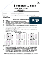 (SET-A) JR MAINS MODEL Ex. Dt. 18-12-2023 - Q.P