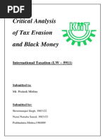 International Taxation Assignment