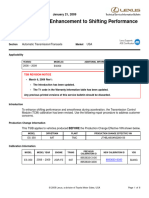 TCM Calibration: Enhancement To Shifting Performance & Smoothness