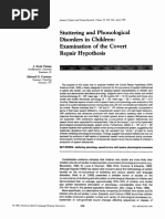 Stuttering and Phonological Disorders in Children