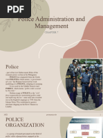 Police Administration and Management