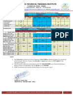 Fees Structure