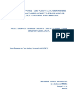 Proiectarea Unui Sistem de Conducte Care Transportă Țiței Și Implementarea S.C.A.D.A.