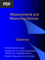 Mechanical Measurements and Measuring Devices