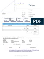 Internet Invoice