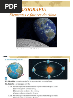 Elementos e Fatores Do Clima - Resumo