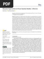 Dynamic Equivalents in Power System Studies A Revi