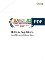 GAMMA India Striking MMA RR 1