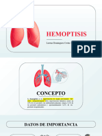 Hemoptisis