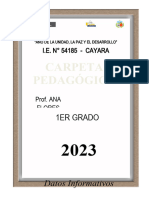 Carpeta Pedagógica 2023