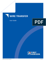 Wire Transfer: User Guide