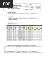 Herramienta de Programación de Labores