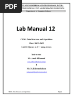 DSA - Lab13,14 Queue in CPP Array