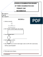 P.1 MTC End Ii