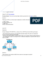 CCNA Training VPN Questions