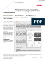 2022 (Polymers) Comparison of The Performance of A Microwave Plasma Torch and A Gliding Arc Plasma For Hydrogen Production Via Methane Pyrolysis