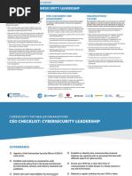 Ceo-Level Guide: Cybersecurity Leadership: Governance Risk Assessment and Management Organizational Culture