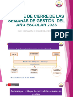 Bloque de Cierre - Sem-Gestión 2023