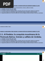 Bloque 2 La Edad Media: Tres Culturas Y Un Mapa Político en Constante Cambio (71-1474)