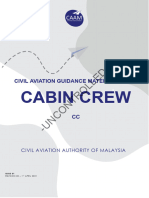 Cabin Crew - CAGM 6009 2021 I1 R0