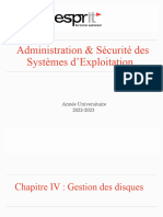 Gestion Des Disques