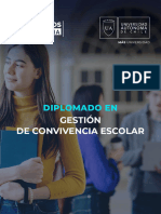 Brochure Diplomado en Gestion de Convivencia Escolar