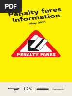 Penalty Fare Leaflet May 2021