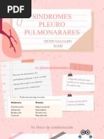 Sindromes Pleuropulmonares