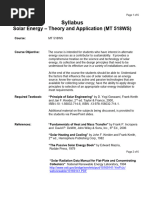 MT518 Syllabus