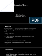 Information Theory Final