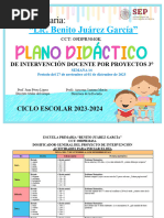 3°? S14 Planeación Docente Darukel 23-24