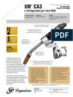 Hoja de Especificaciones de Pistola MIG - R&D