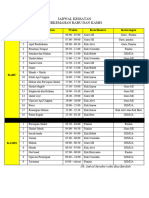 Jadwal Ramis