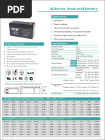 JS12-9.0 (2.5Kg) Kijo Battery