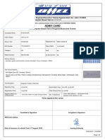 Bhel Admit Card