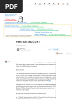 FIDIC Sub-Clause 20.1 - Time Extension Procedure - Fidic Sub Clause 20.1