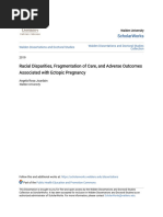 Racial Disparities Fragmentation of Care and Adverse Outcomes A