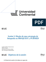 SESION 2. Búsqueda en Proquest y Pubmed