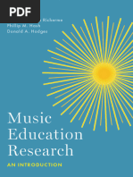 Music Education Research：an Introduction（《音乐教育研究导论》）