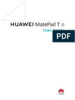 HUAWEI MatePad T8 User Guide - (KOB2K-W09&L09, EMUI10.1 - 01, En-Us)