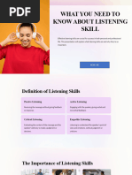 Listening Skill Intro