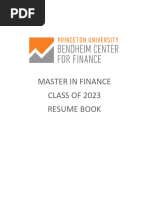 Princeton-MFIN-Class-of-2023-Resume-Book 2