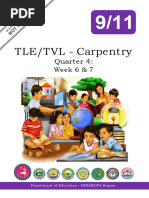 TLE TVL-Carpentry9 11 Q4 Week6 7