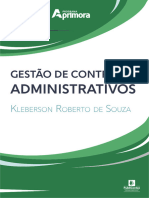 Gestão de Contratos Administrativos